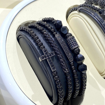 Set 4 Bratari Brooks Black Mastercraft [3]