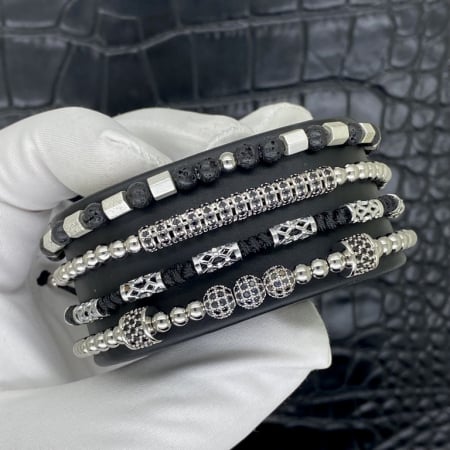 Set 4 Bratari Brooks BlackSilver Fusion [1]