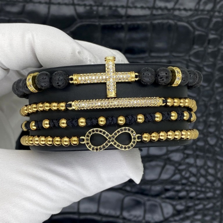 Set 4 Bratari Brooks Christian Forever [2]