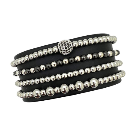 SETURI SILVER - Set 4 Bratari Brooks Classic Design