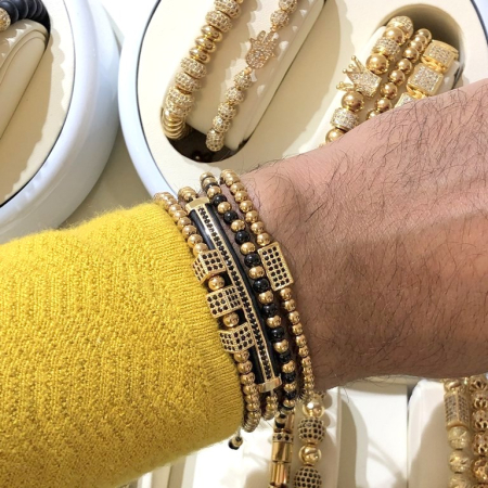 Set 4 Bratari Brooks Gold Boca Tenore [1]