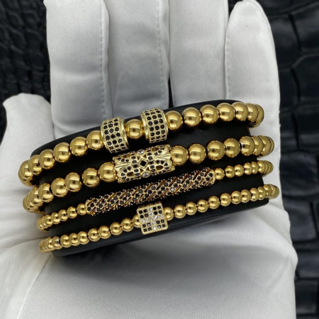 Set 4 Bratari Brooks Gold Handcrafted [4]