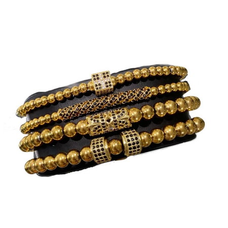 Set 4 Bratari Brooks Gold Handcrafted [0]