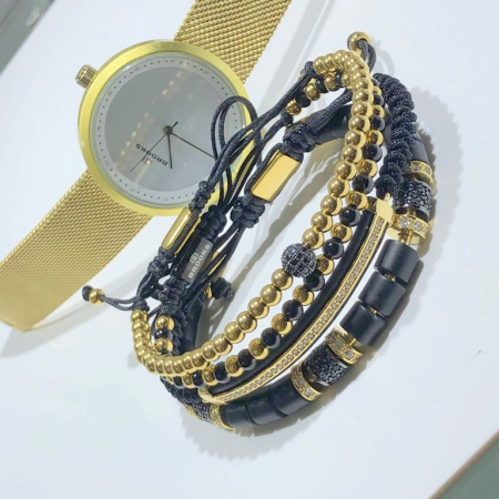 Set 4 Bratari Brooks Gold Luxury Major [3]