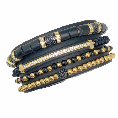 SETURI BRATARI - Set 4 Bratari Brooks Gold Luxury Major