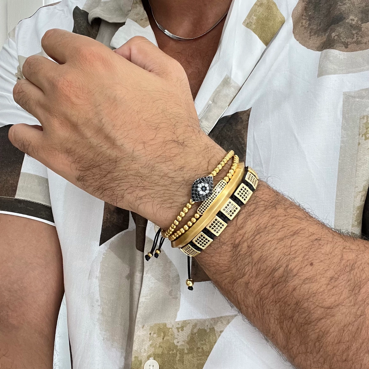 Set 4 Bratari Brooks Gold Malbeck [3]