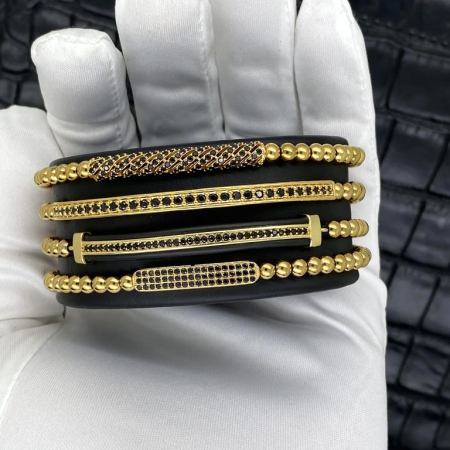 Set 4 Bratari Brooks Gold Tubes [2]