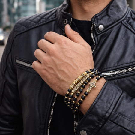 SETURI BRATARI - Set 4 Bratari Brooks GoldBlack