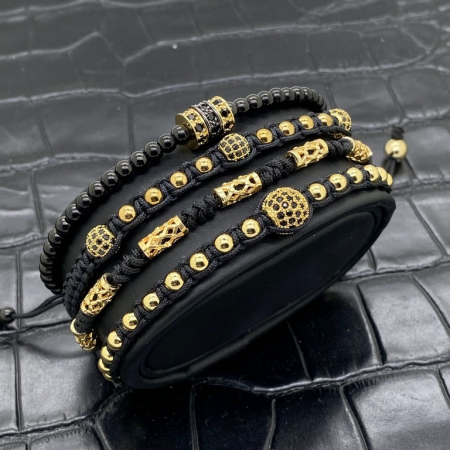 Set 4 Bratari Brooks GoldBlack Stulbeck [2]