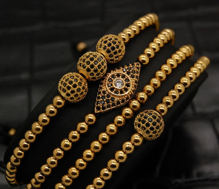 Set 4 Bratari Brooks Luxury Gold Elegance [5]