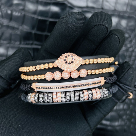 Set 4 Bratari Brooks RoseGold Pure [2]