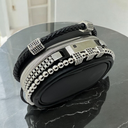 Set 4 Bratari Brooks Steel Glenmore [4]