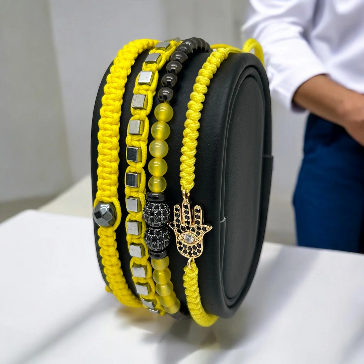 Set 4 Bratari Brooks Yellow Yachting [4]