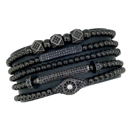 Set 5 Bratari Brooks Black Pontus [0]