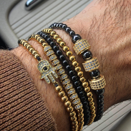 Set 5 Bratari Brooks Luxury Goldblack Simphony [1]