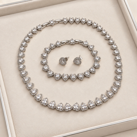 Set Angelic Hearts Diamonds [2]