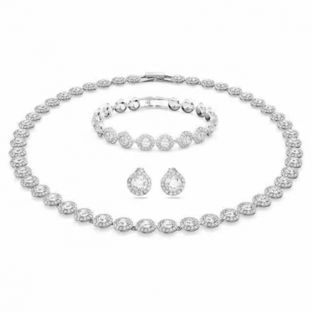 BRATARI CRISTALE - Set Angelic Silver Diamonds 6MM