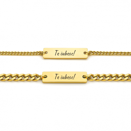 BRATARI PERSONALIZATE - Set Bratari Cupluri Forever LOVE