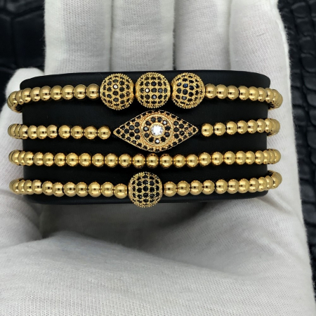 Set Brooks Luxury Gold Eye Spherique [1]