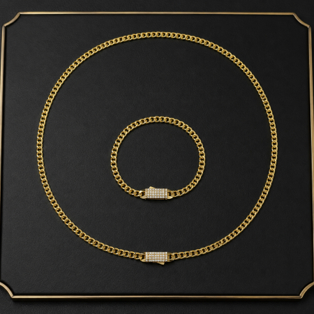 Set Cuban Gold  5 MM [1]