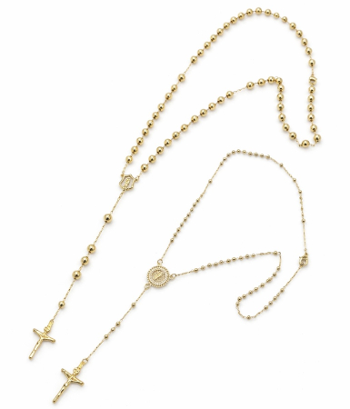 LANTURI - Set Cuplu Gold Rosary