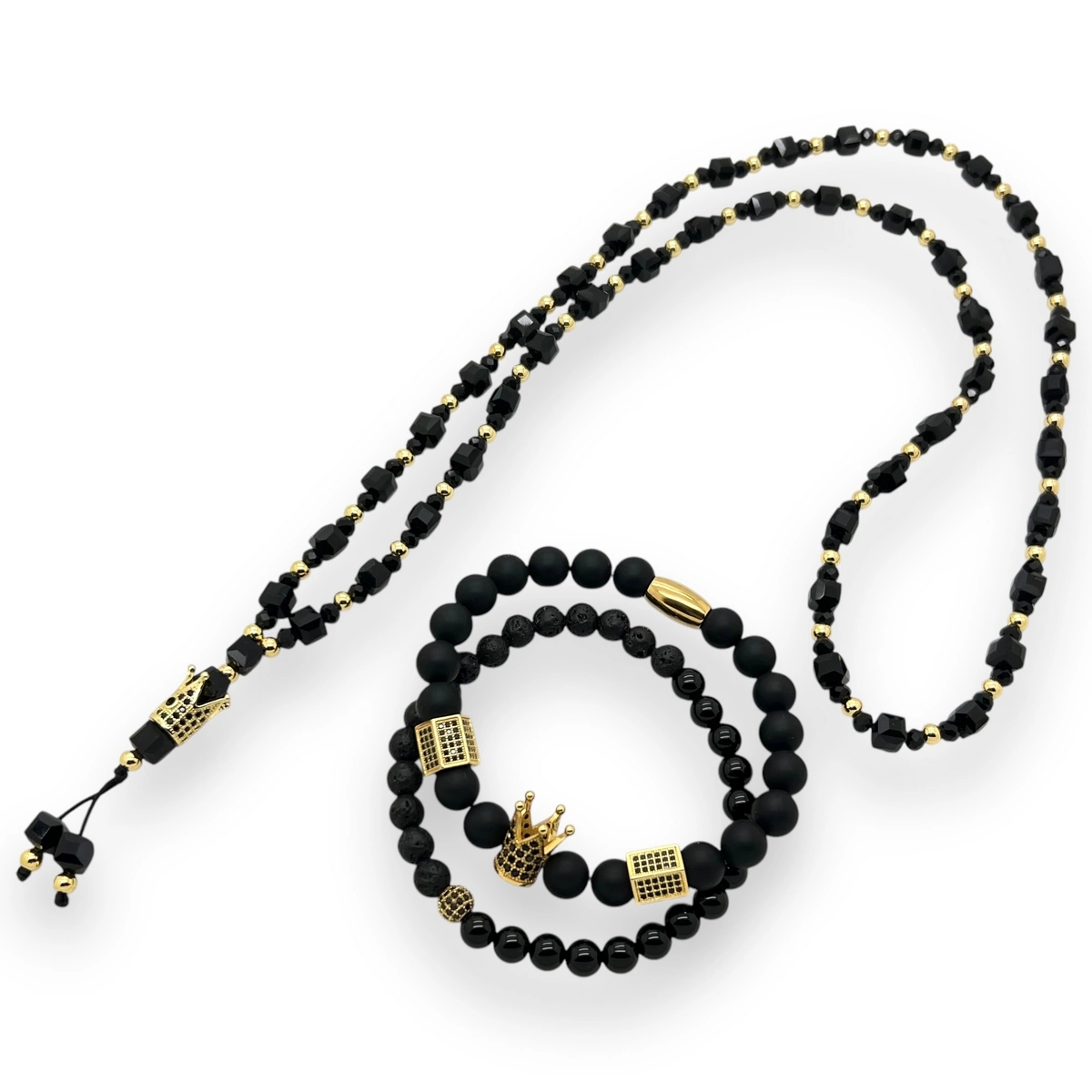 SET LANT&BRATARA - Set Lant-2 Bratari Rosary Crown