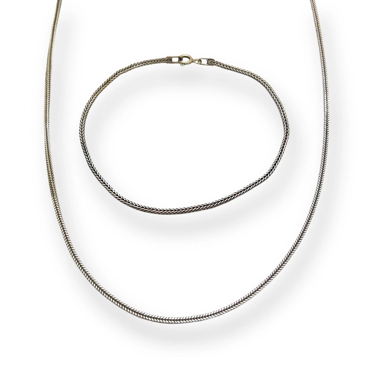 LANTURI ARGINT - Set Lant-Bratara Argint 925 2.2 MM