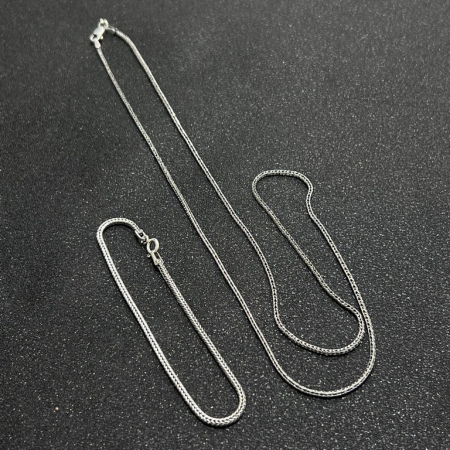 Set Lant-Bratara Argint Minimalist [1]