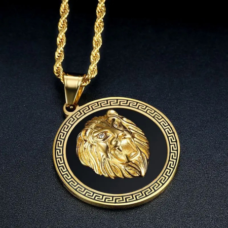 Set Lant-Bratara Brooks Gold Lion [1]