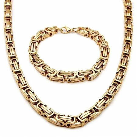 SET LANT&BRATARA - Set Lant-Bratara Brooks Gold Solid