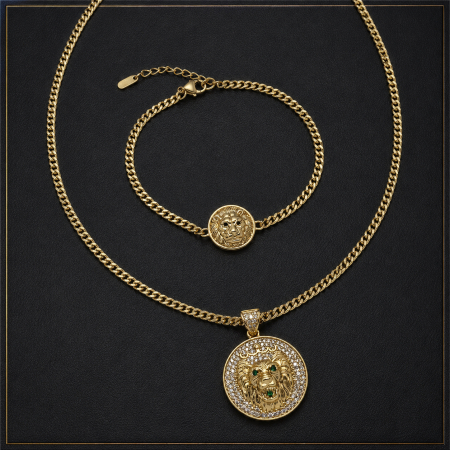 Set Lant-Bratara Gold Lionesse [2]