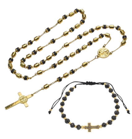 SET LANT&BRATARA - Set Lant-Bratara New Design Rosary Faberge