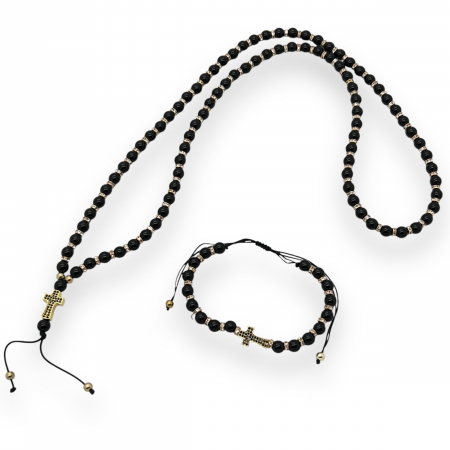 SET LANT&BRATARA - Set Lant-Bratara Rosary Cross Diamonds