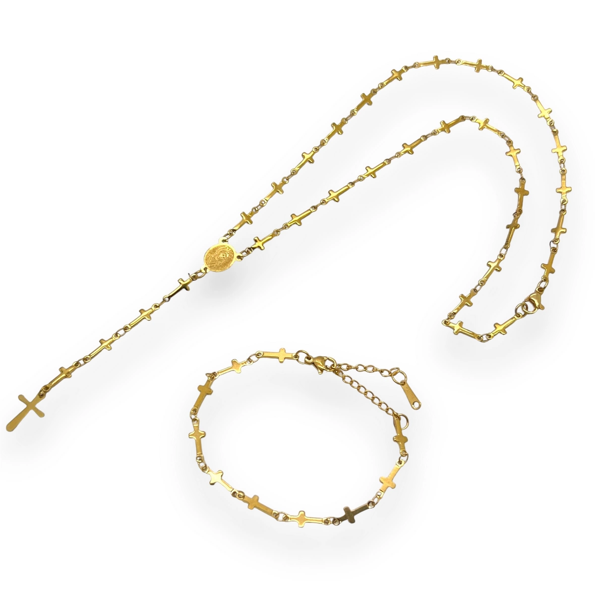 Set Lant-Bratara Rosary La Baza Gatului [0]