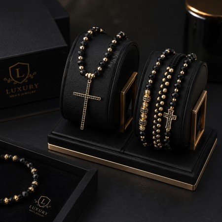 Set Lant-Bratari Gold Cross Luxury Masterpiece [2]