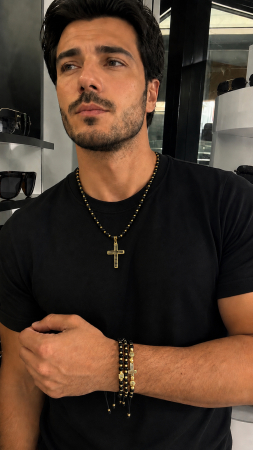 Set Lant-Bratari Gold Cross Luxury Masterpiece [1]