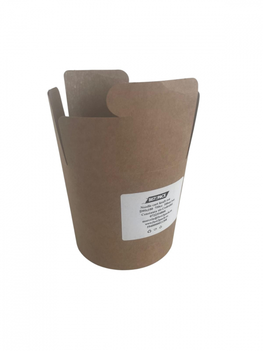 Cutie noodle kraft 95x100 750cc 50buc/set [1]
