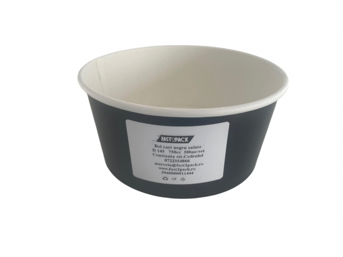 Boluri carton negru D145 750cc 50buc/set [2]