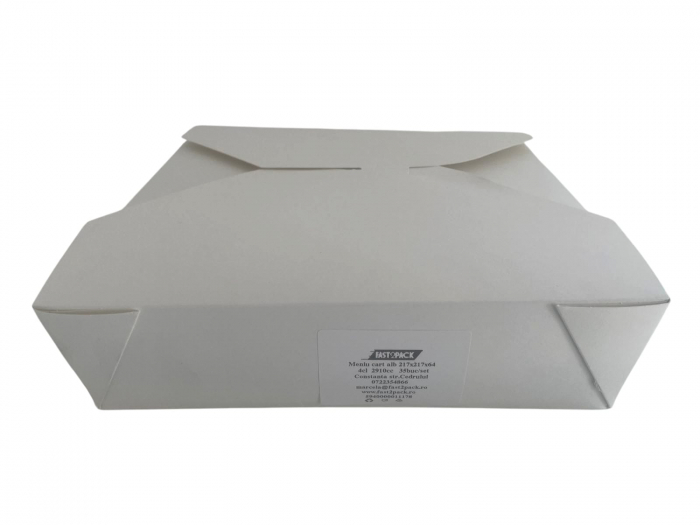 Cutii meniu carton alb 4cl 217x217x64 2910cc 35buc/set [2]