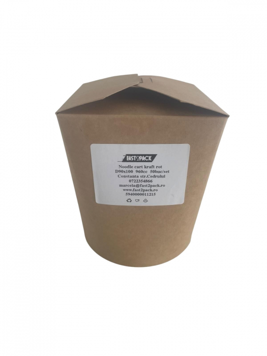 Cutie noodle kraft 90x100 960cc 50buc/set [2]