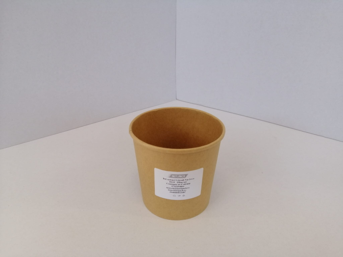 Bol carton Kraft D115 24OZ 25buc/set [2]