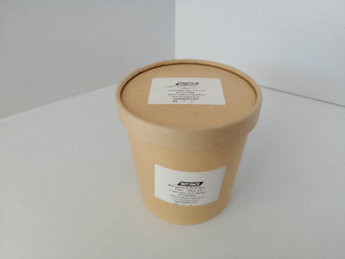 Boluri supa din carton Kraft D115  710cc  25buc/set [3]