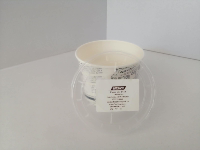 Capac plat PP D110 100buc/set [2]