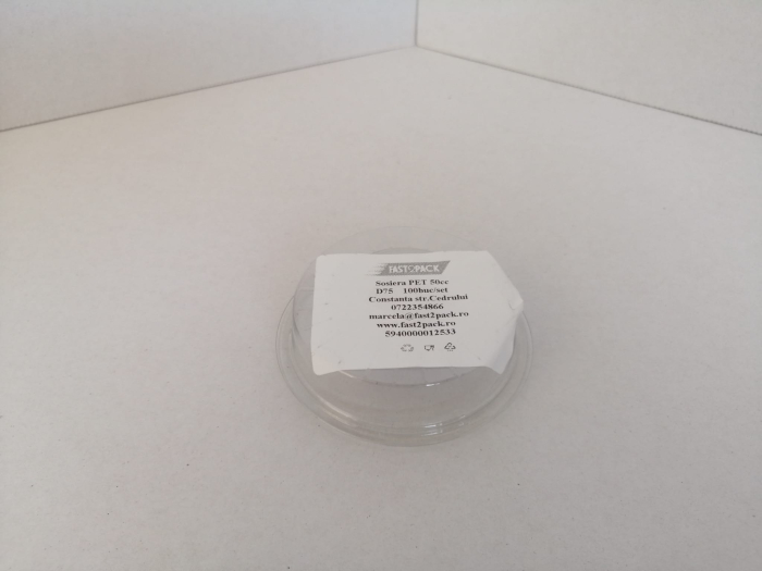 Capac sosiera PET D75 100cc 100buc/set [3]