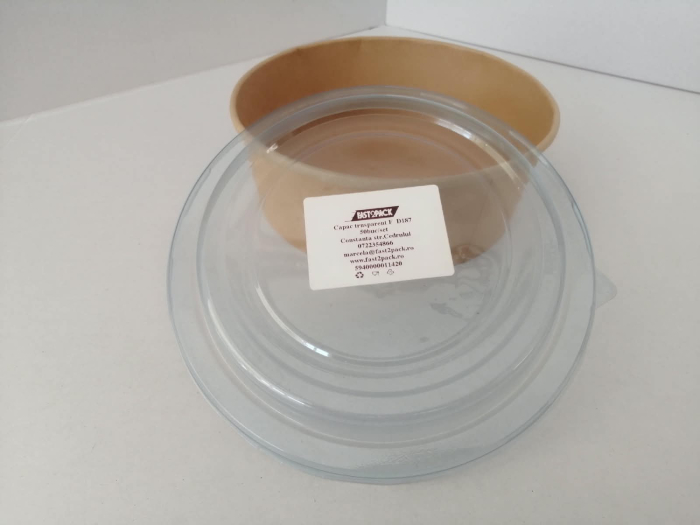 Capac transparent PP D187 50buc/set [2]