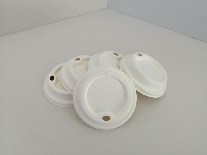 Capace cu gaura bio albe D90 350cc 50 buc/set [2]