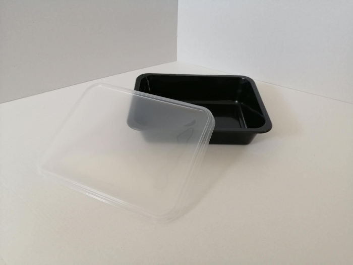 Caserola catering neagra 227x178, 50buc/set [2]