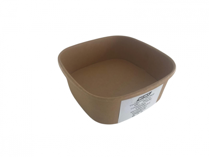 Cutii meniu patrate carton K 130x130x45 400cc 50buc/set [1]