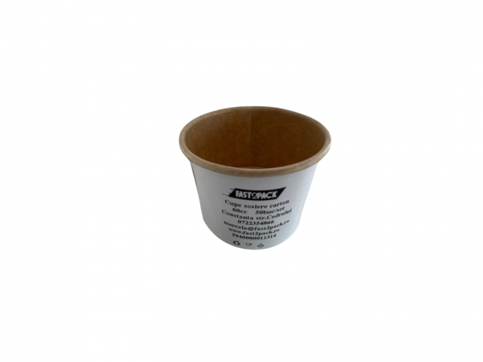 Sosiere - cupe carton Kraft 50buc/set [2]