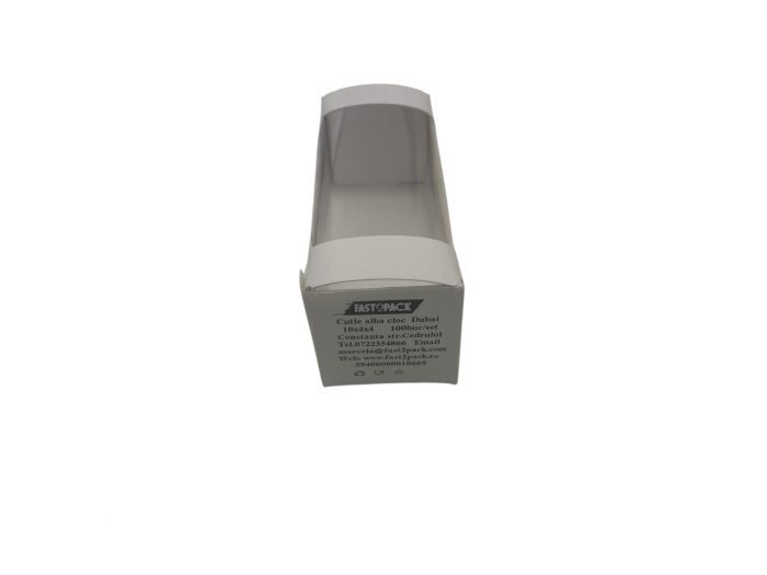 Cutii ciocolata Dubai albe 10 x 4 x 4 100buc/set [2]
